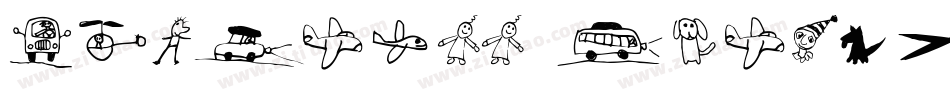 Kidstuff ExtraBold字体转换